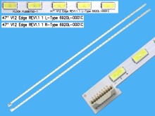 LED Podsvietenie EDGE 594mm Sada pre LG 47" TV - 48 LED + 48 LED