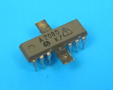 Obvod A208D NF-KS 16V 2A 1.5W pre servis historických prístrojov