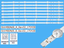 LED podsvit sada Vestel 23403945 pre LCD panel 49"