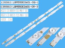 LED podsvit 1080mm sada Philips LBN550E0601-DR-3 a LBM550E0601-DQ-1