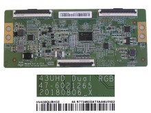 T-CON LCD modul 43UHD Duai RGB 47-6021265 / HV430QUBH10