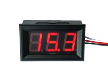 Digitálne panelové meradlo 0-30V s LED displejom