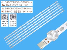 LED podsvit sada Vestel 6 pásků 745 mm pre LCD TV 40"