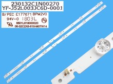 LED podsvietenie pre LCD TV 32" - sada 2 pásky 618mm