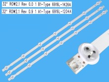 LED podsvit sada LG AGF78399601AL - 3 pásky 630mm pre LCD TV