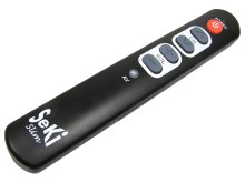 SeKi Slim - Univerzálny Učiaci Se Diaľkový Ovládač čierny