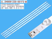 Sada LED podsvitu 965mm pre LCD panely LG AGM76330303 – 4 pásky