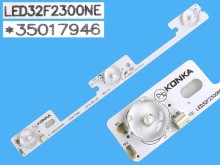 LED podsvietenie 208mm pre LCD TV 32" - 3DLED, KONKA LED32F2300NE