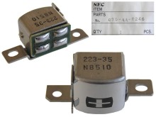 Hlava stereo 210 ohm NEC 079-AA-0246 pre kazetové magnetofóny