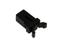 Univerzálny aretačný zámok dvierok pre CD, TV a monitory - čierny