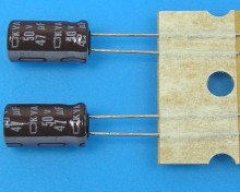 Nippon KYA 47uF/50V Kondenzátor Elektrolytický, Nízka Impedance, Dlhá životnosť