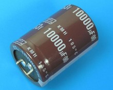Kondenzátor elektrolytický 10000uF/63V 105°C Nippon KMH