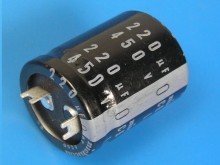 Kondenzátor elektrolytický 220uF/450V Nichicon LK - 85°C