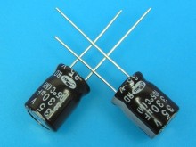 330uF/35V 105°C Samwha RD Elektrolytický Kondenzátor