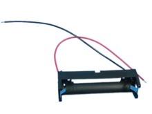 Puzdro na batérie 1x 18650 s vývodom vodiča