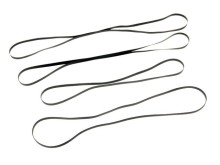 Sada plochých remeňov pre gramofóny - 4 kusy