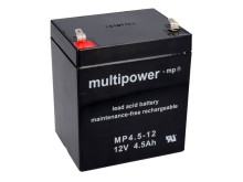 Olovený akumulátor 12V 4,5Ah MP4.5-12 Multipower