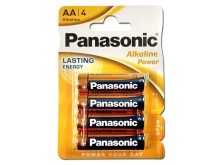 Panasonic Lasting Power Alkaline AA Batérie LR6APB/4BP - 4ks
