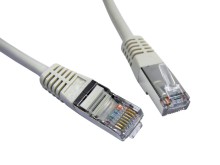 Šedý patch kábel RJ45 5m CAT5e