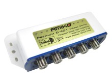Satelitný relé DISEqC 4x1 Amiko D-401 - Vonkajší prepínač