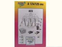 Sáčky do vysávače AEG A124-OKO / 125-OKO - Sada 5 kusov s motorom a mikro filtrom