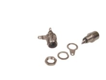 CINCH Konektor Panelová Samica čierna