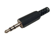 JACK 3.5mm stereo konektor - samec s plastovým pouzdrem