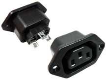 Napájací konektor IEC 60320 C13 10A 250V AC