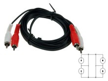 Audio Kábel 2xCINCH / 2xCINCH 2.5m