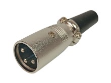 XLR 3-pinový káblový konektor - samec