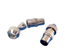 IEC Konektor Kábelový Priamy Samec 2