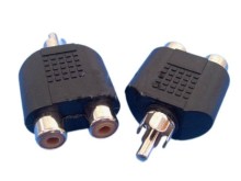 Redukcia CINCH na 2x CINCH - rozdvojka