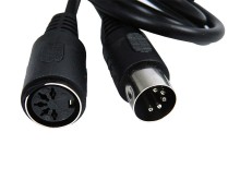 Kábel DIN 2.5m (samica/samec) - predlžovací