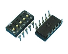 DIP Switch 5x2 DIL10 - Viacnásobný Prepínač