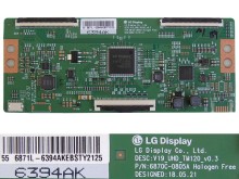 LCD T-CON modul 6870C-0805A / V19_UHD_TM120_V0.3 / 6871L-6394A