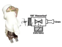 Univerzálny jednosmerný napúšťací ventil 230V