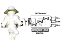 Univerzálny trojcestný napoušťací ventil 3/4"