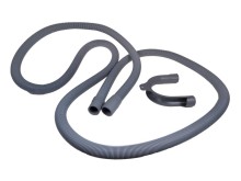 Univerzálna vypúšťacia hadica UNI4, rovné konce, 2,5m