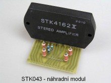 STK040 / STK043 - Náhradný modul NF-KS 25V 3A 2x15W