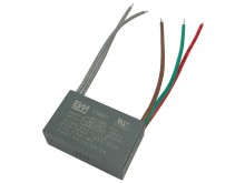 Trojitý rozbehovej kondenzátor 2,5uF + 4uF + 4uF / 250V CBB61