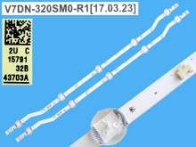 LED podsvit 580mm pre Samsung TV - sada 2 kusy BN96-43703A, LM41-00420A