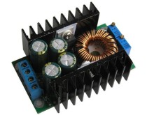 Nastaviteľný step-down modul 0,8 - 28V / 10A (12A) s prúdovým obmedzením