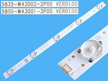 LED podsvit 385mm, 5 D-LED pre LCD panely 43"