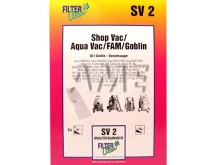 Sáčky do vysávača Aqua Vac, FAM, Goblin - SV2, 3ks + 1ks micro filtr
