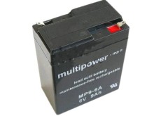 Olovený akumulátor 6V 9Ah MP9-6A Multipower