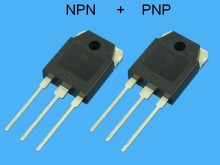 ON Semiconductor NJW0281G + NJW0302G Pár Tranzistorov pre NF Výkonové Zosilovače