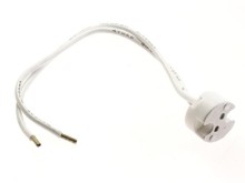 Keramická pätica žiarovky G4 s prívodmi 95 mm