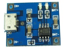 TP4056 Li-ion Nabíjací Modul s Mikro USB Konektorom