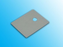 Silikónová podložka 25x20x0,3mm s textilnou vložkou pre SOT-93 a TO3P