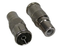 Redukcia konektora IEC na CINCH samicu